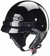 Half Shell Helmet With Visor Pictures