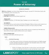 Power Of Attorney For Rental Property Pictures