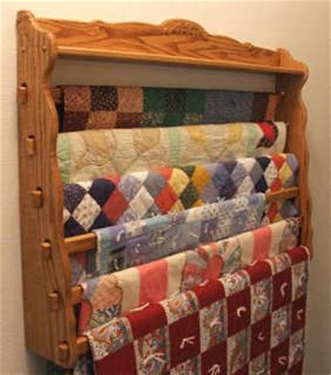 Photos of Wall Quilt Rack Designs