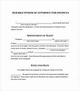 Free Power Of Attorney Form Tn