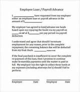 Photos of Employee Payroll Advance