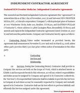 Free Sample Of Independent Contractor Agreement