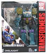 Transformers Generations Combiner Wars Voyager Class Onslaught Figure Photos