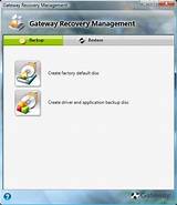Gateway Recovery Management Download Pictures