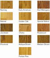 Pictures of Types Of Wood Stain Colors