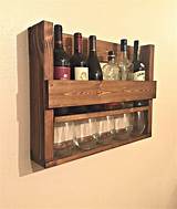 Wine Glass Storage Shelf Photos