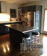 Kitchen Stainless Steel Island Pictures