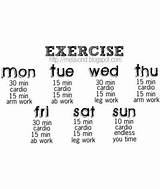 Images of Exercise Routine Losing Weight