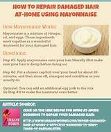 Bleached Hair Damage Home Remedies Images