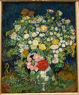 Van Gogh Bouquet Of Flowers In A Vase Pictures