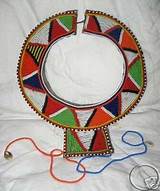 Maasai Necklace Craft Photos