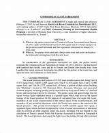 Commercial Lease Contract Pdf Images