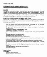 Technology Specialist Job Images