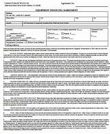 Pictures of Equipment Lease Form