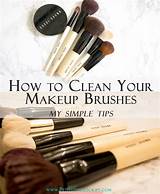 Pictures of How Do You Clean Makeup Brushes