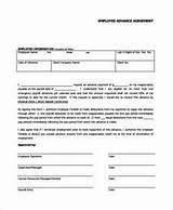 Employee Payroll Advance Agreement Images