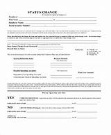 Pictures of Salary Change Request Form