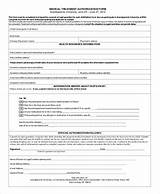Photos of Authorization To Release Medical Information To Family Template