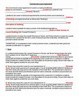 Commercial Lease Contract Pdf Pictures