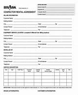 Equipment Lease Agreement Template Free Download Images