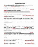 Photos of Commercial Landlord Tenant Lease Agreement