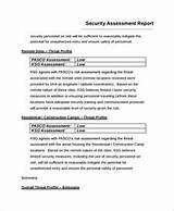 Network Security Assessment Template Pictures