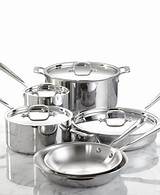 Pictures of All Clad Stainless Steel Set Sale