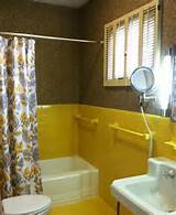 Pictures of Yellow Tile Bathroom