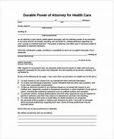 Medical Power Of Attorney Texas Template Pictures