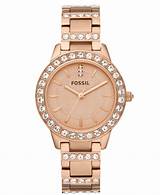 Rose Gold Fossil Watch Photos