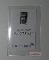 Credit Suisse Platinum Bar