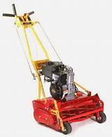 Gas Powered Reel Lawn Mower Images