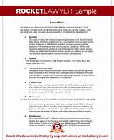 Company Rules And Regulations Template Pictures