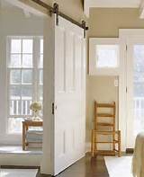 Pictures of White Sliding Barn Door