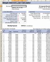 Interest Only Payment Excel Pictures