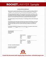 Mortgage Document Template Photos