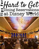 Photos of Disney Dinner Reservations