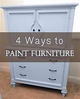 Different Ways To Paint Furniture Pictures