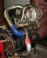 Compound Turbo Gas Engine Photos