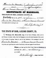 Guernsey County Marriage License Photos