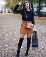 Leather Over The Knee Boots Outfits Images