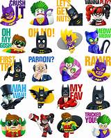 Batman Lego Stickers