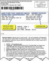 Colorado Vehicle License Renewal Pictures