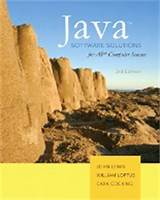 Java Software Solutions For Ap Computer Science 3rd Edition Images