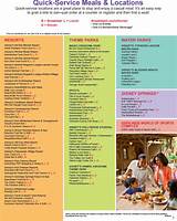 Disney Dining Plan Restaurant Credits Pictures
