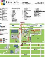 Pictures of Concordia University Campus Map