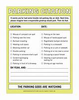 Pay Parking Citation Images