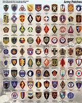 Army Rank Insignia Patches