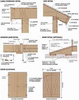Free Wood Storage Shed Plans Images