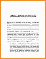 Power Of Attorney Form Ny Pictures